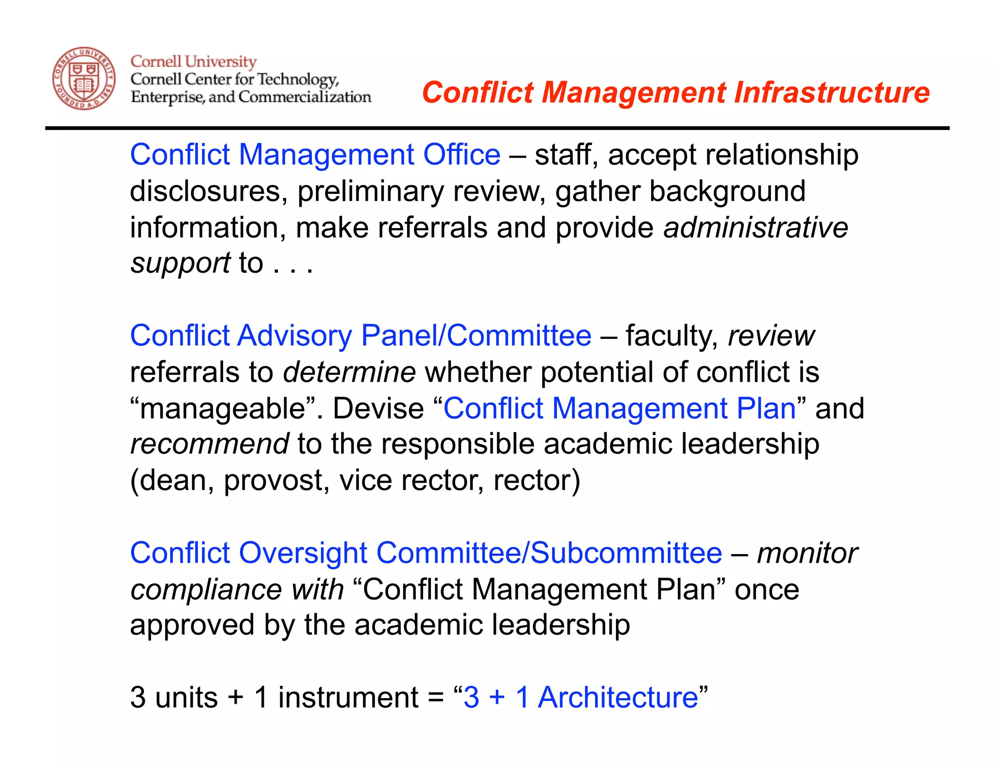 Alan Paau: Intellectual Property & Conflict Management in Academic Institutions