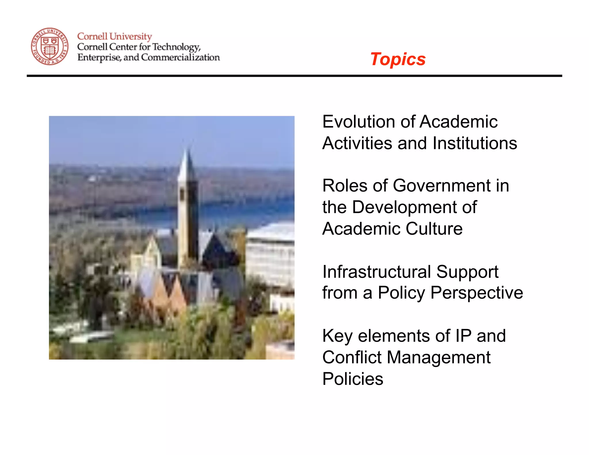 Alan Paau: Intellectual Property & Conflict Management in Academic Institutions