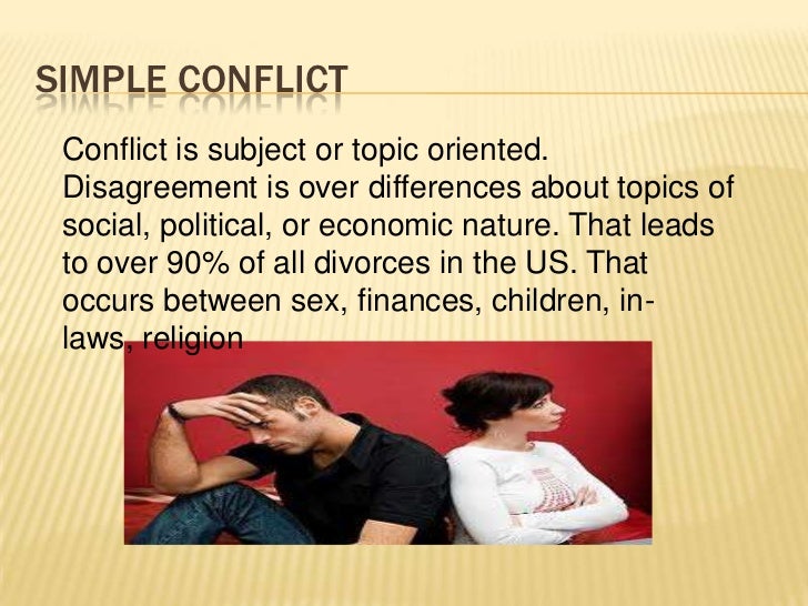 what is a simple conflict