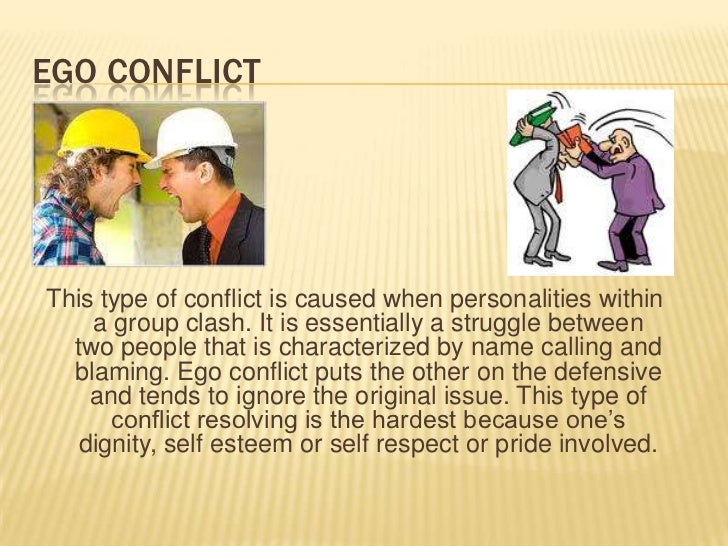 conflict ego conflict