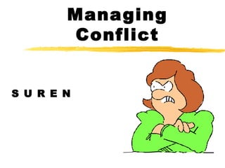 Mana ging
        Conflict


S U R E N
 