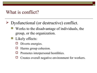Conflict | PPT