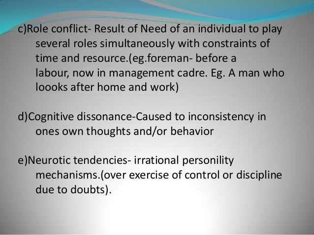 Conflict