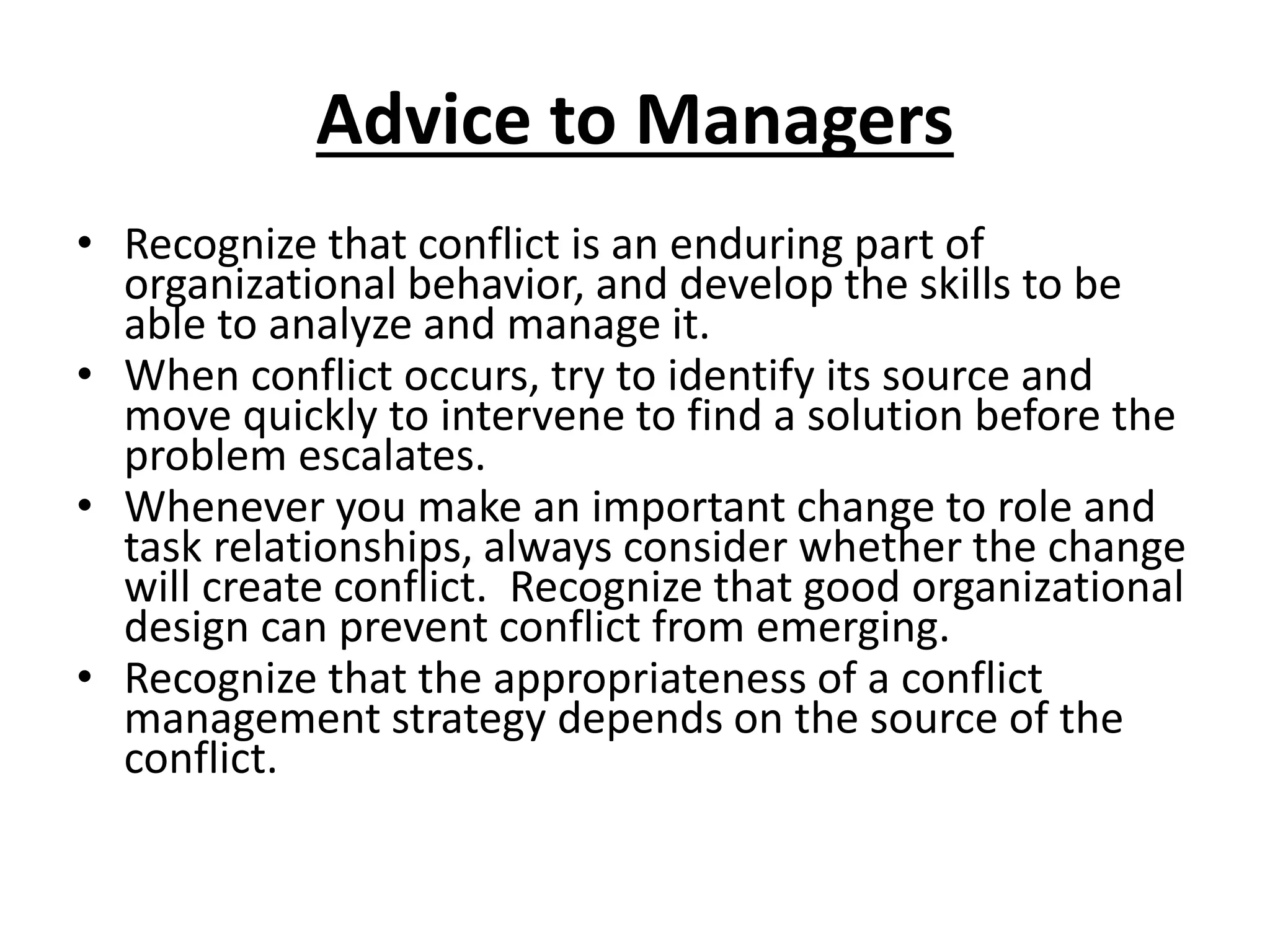 Conflict | PPTX
