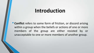 Conflict | PPTX