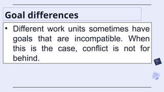 Goal Incompatibility Conflict-HBO.pptx this is a report for masteral | PPTX