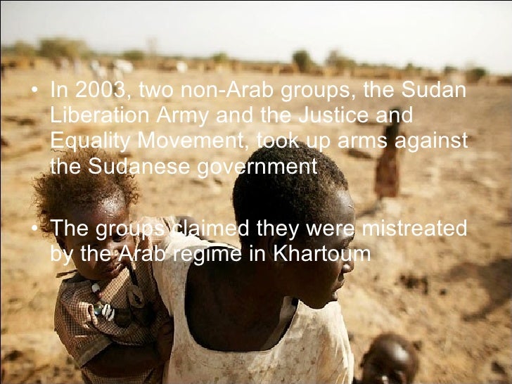 Conflict In Darfur
