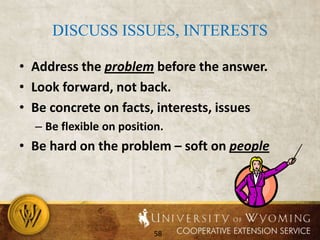 Collaborative process Do’s and Don’tsDon’t react to outbursts