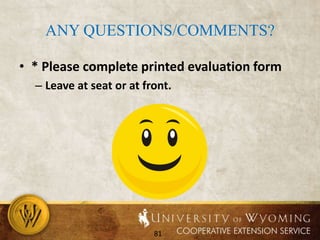 Inventing Options (cont.)Separate inventing from decidingUse brainstorming to produce many ideasBefore brainstormingDefine your purposeChoose a few participants or break into small groupsChange the environmentDesign informal atmosphereChoose facilitator