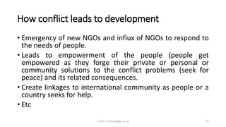 CONFLICT AND DEVELOPMENT 2018.pptx