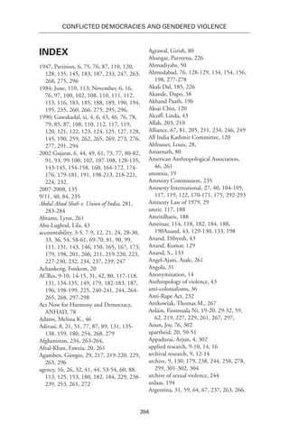 Conflicted Democracies and Gendered Violence: The Right to Heal