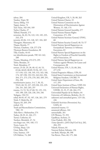 Conflicted Democracies and Gendered Violence: The Right to Heal