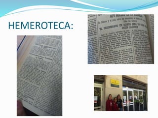 HEMEROTECA:
 