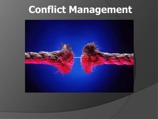 Conflict Management 