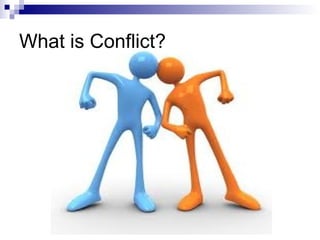 What is Conflict?
 