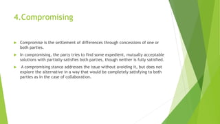 Conflict management | PPTX