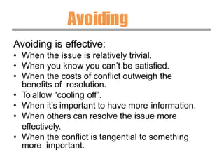 Conflict management | PDF