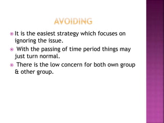 Avoiding Strategy CONFLICT MANAGEMENT.pptx