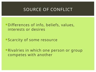 Resource Rivalry Conflict Management. pptx | PPTX
