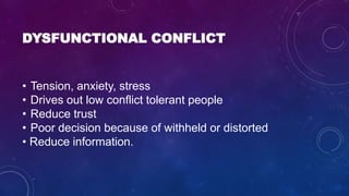 Conflict management | PPTX