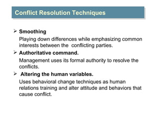 Conflict Management By Ramesh | PPT