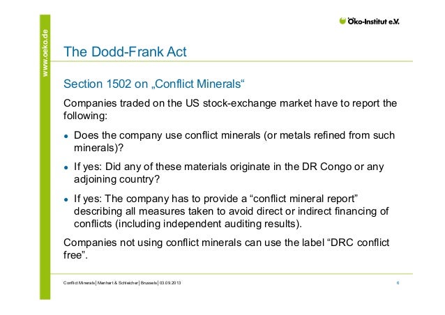 What is a summary of the Dodd-Frank Act?