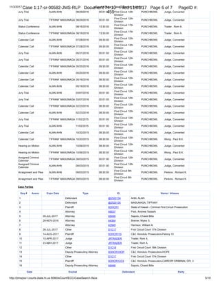1
2
3
4
5
6
7
8
9
10
11
12
13
14
15
16
17
18
19
20
21
22
23
24
25
RALPH ROSENBERG COURT REPORTERS, INC.
Honolulu, Hawaii (808) 524-2090
16
Q. What did Myles tell you about the investigation?
A. Wait, now. If you ask me how I initially found
out, I can't remember if it was through the news or
through Myles. I couldn't tell you that specifically.
Q. Did there come a time, though, that you talked to
Myles about this?
A. About --
Q. When Myles told you something about an alleged
Federal investigation of Kathy Kealoha.
A. Well, he discussed it with me and discussed the
chance or scenario that he may take on the
representation. That, you know, she's been trying to --
numerous times approached him to represent her and the
Chief. And he, you know, asked my feelings about it and
he told me that --
Q. Well, did you already have an attorney-client
relationship with him at that stage?
A. Yes. Yes.
Q. And did you agree to waive any conflict?
A. After the meeting with Keith Kaneshiro -- I mean,
Keith Kiuchi, myself and Myles, I ended up signing a
waiver of conflict.
Q. A waiver of conflict --
A. For him to represent me and Kathy at the same
time. Representing me in my case, which is technically
Case 1:17-cr-00582-JMS-RLP Document 74-5 Filed 11/03/17 Page 17 of 53 PageID #:
379
 