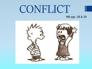 CONFLICTNB pgs. 28 & 29
 