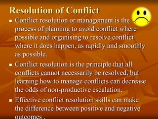 conflict and types of conflict | PPT