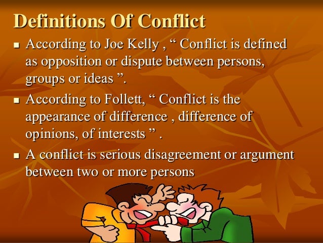 Conflict And Types Of Conflict