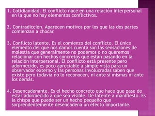 La mediación.Endógenas:La confrontación.