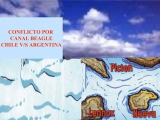 CONFLICTO POR  CANAL BEAGLE CHILE V/S ARGENTINA 