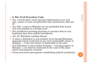 conflict of laws(private international law power point. | PDF