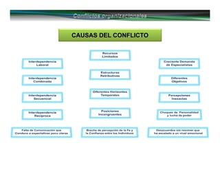 CAUSAS DEL CONFLICTO
 