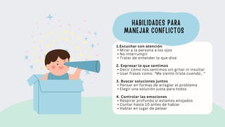 Habilidades sociales y resolución de conflictos | PDF