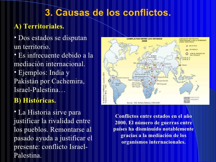 Conflictos de los 90