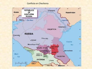 Conflicto en Chechenia
 