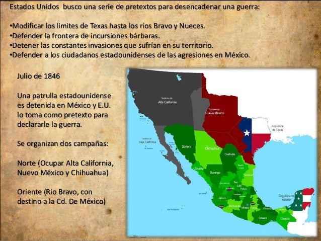 Conflictos internacionales del Mexico independiente