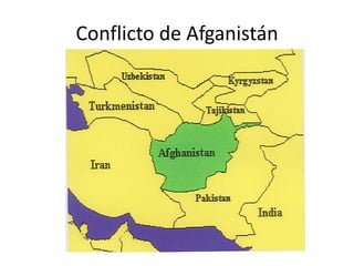 Conflicto de Afganistán
 