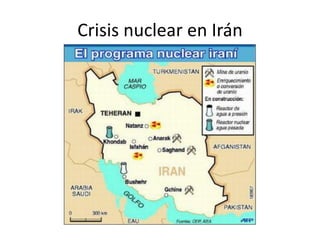 Crisis nuclear en Irán
 