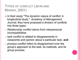 types of conflict | PPTX