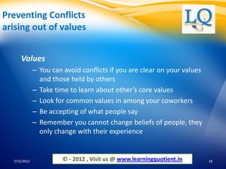 Conflict resolution | PDF