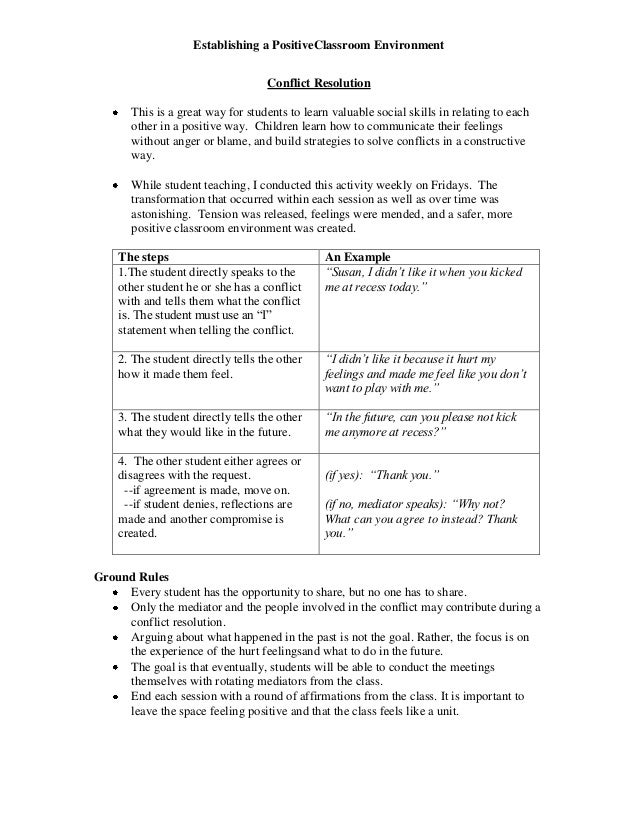 Conflict Resolution in the United Nations - Words | Free Paper Example