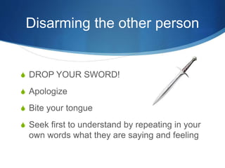 Conflict resolution | PPTX