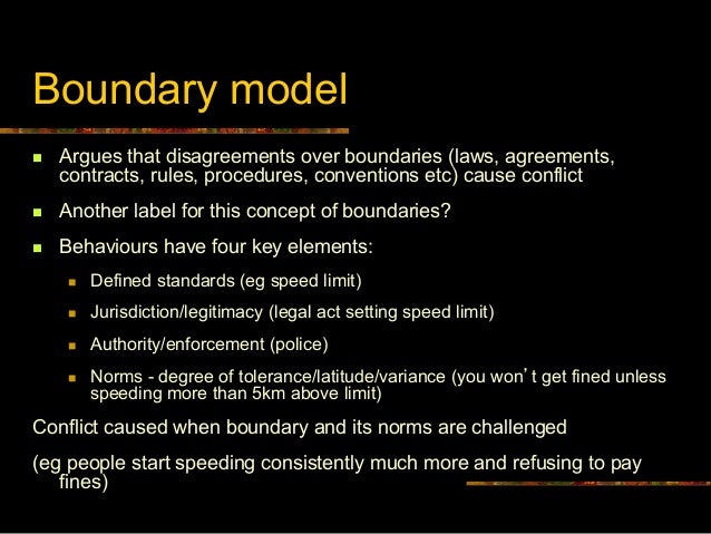 Boundary Model Of Conflict | The Conflict Resolution Toolbox, Second ...