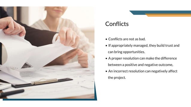 Image showcasing Conflict resolution techniques for the pmp certification exam | PPTX ...