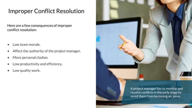 Conflict resolution techniques for the pmp certification exam | PPTX ...