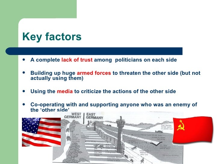 Conflicts in the cold war