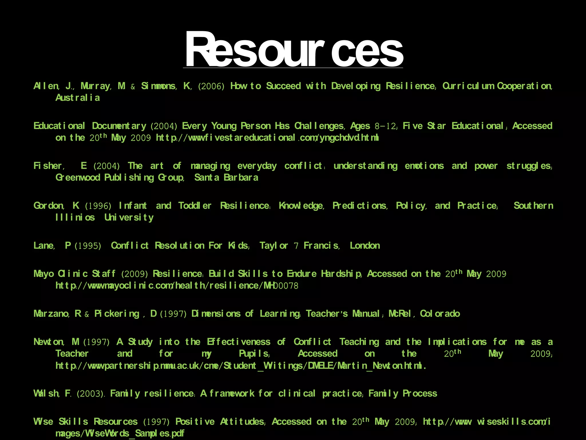 Teacher NotesShaun’s PART