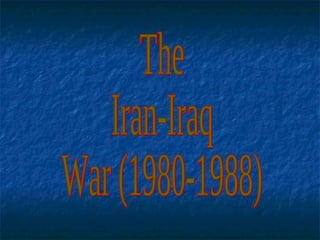 Secretary RumsfeldSecretary Rumsfeld
& Saddam Hussein:& Saddam Hussein:
19831983
 